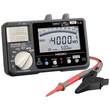 数字式绝缘电阻表（5个量程）HIOKI（日置电机）IR4052-51（包括检验报告、校准证书和可追溯性图）